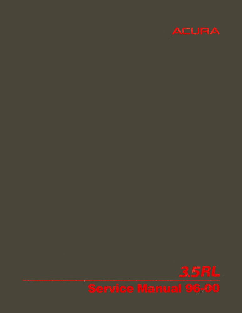 bishko automotive literature 1996 1997 1998 1999 2000 Acura 2.3Cl Shop Service Repair Manual Book Engine
