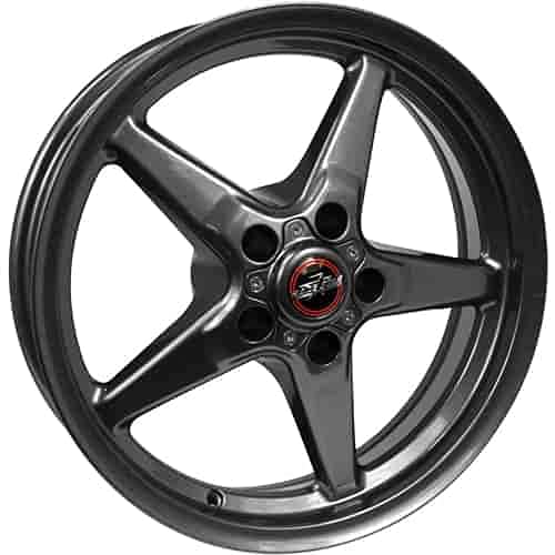 Race Star 92 Drag Star Bracket Racer 18x5 5x120bc 2.00bs Metallic Gray Wheel