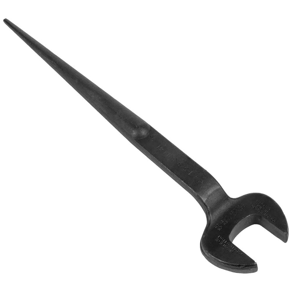 Klein Tools 3214 Spud Wrench, 1-5/8-Inch Nominal Opening, 1-Inch Bolt for U.S. Heavy Nut, Made in USA