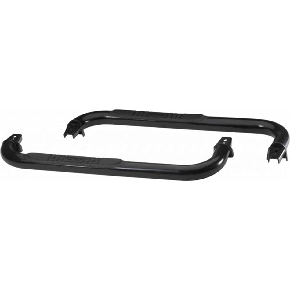 Crown Automotive B8625 Black Tube Side Step Nerf Bars For 1987-06 Jeep Wrangler