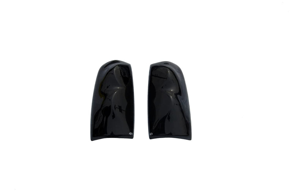 Auto Ventshade [AVS] Tailshades / Blackout | Fits 2019 - 2024 Chevrolet Silverado 1500, 2 pcs. | Black - 33637