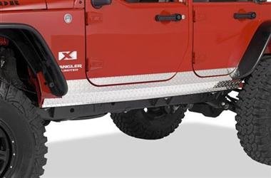 Warrior Products 922 Under Door Side Plate for Jeep JK Unlimited 07-10