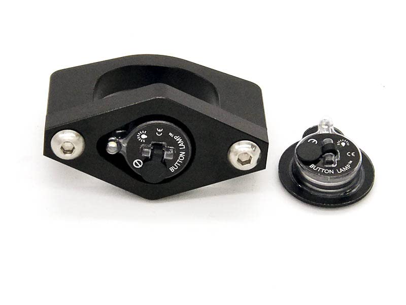 Wireless LED Roll Bar Light Mount (Black)