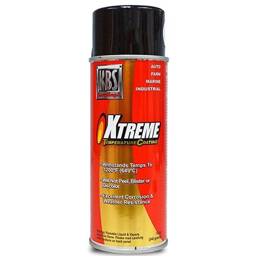 KBS Coatings 65104 Xtreme Temp Coating (XTC) 12 oz Aerosol Can Clear