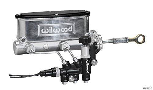 Wilwood Compatible with/Replacement 261-13272-P KIT,M/C,Tandem,7/8,Mustang,W/P-Valve, Ball Burnished