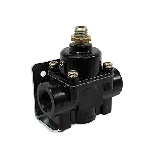 TSP Black 1-4 PSI Fuel Pressure Regulator JM1055BK