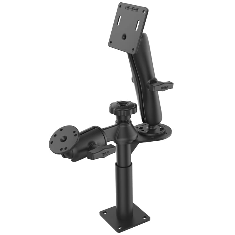 RAM������ Tele-Pole��������� with 4��������� & 5��������� Poles and Double Ball 75x75mm VESA Mount