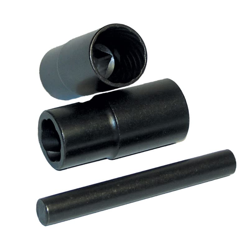LTI Tools LT-4300 Twist Socket Lugnut Removal System (includes twist sockets 400-25 and 4200A and punch(400-7))