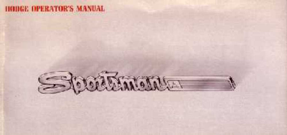 bishko automotive literature 1970 Dodge Van Owners Manual User Guide Operator Book Fuses Fluids OEM