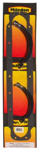 Milodon 40600 Premium Crushproof Oil Pan Gasket for Small Block Mopar 318, 340