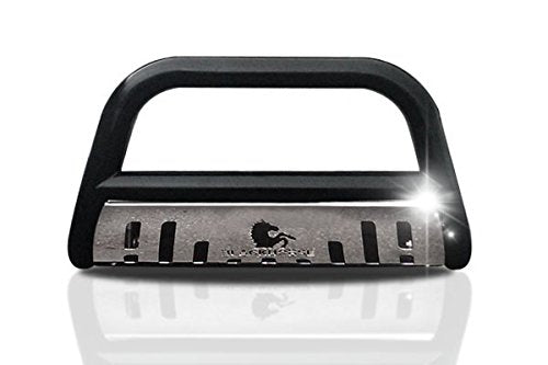 BLACK HORSE Bull Bar Skid Plate Black Compatible with 2001-2003 Ford Explorer Sport|2001-2005 Ford Explorer Sport Trac-CBBS-FOB2801SP