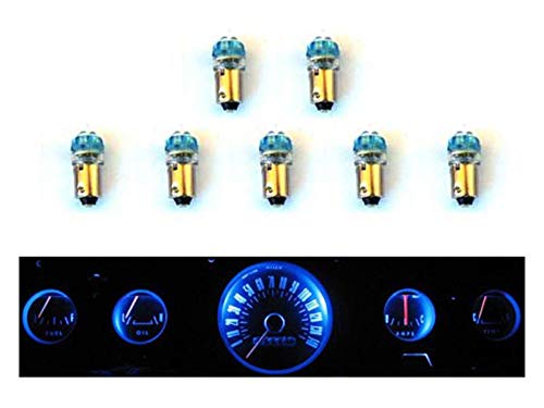Scott Drake SD-66-GA-BL Instrument Panel LED Light Bulb Set Blue GT/Pony