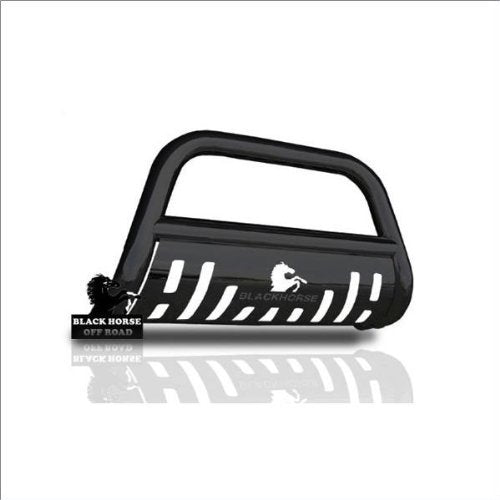 BLACK HORSE Bull Bar Skid Plate Black Compatible with 2002-2006 Honda CR-V-CBB-HOB3301SP