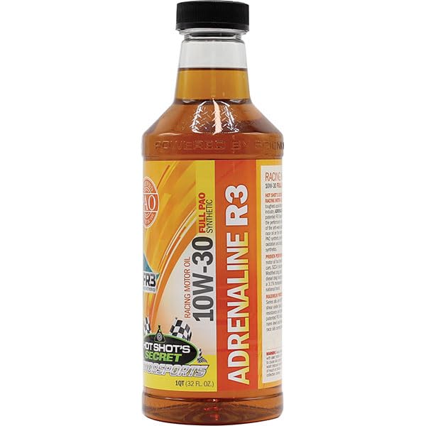 Hot Shot's Secret Adrenaline R3 10W-30, 32 fl oz, R332Z