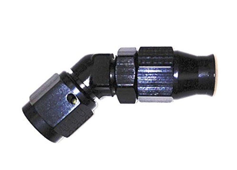 Fragola 680454-BL N/A Hose Fitting 4 45 Degptfe Black, 1 Pack