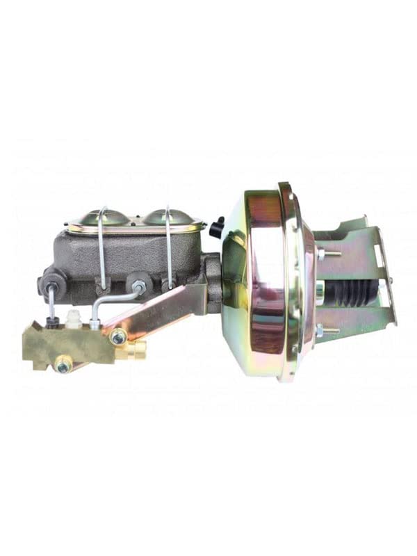 Leed Brakess 9 Inch Power Booster, 1-1/8 Inch Bore Master Zinc