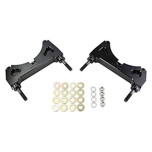 Brackets (2) - w/Mounting Kit - SL4R - P-Brake Kit 13 Rotor