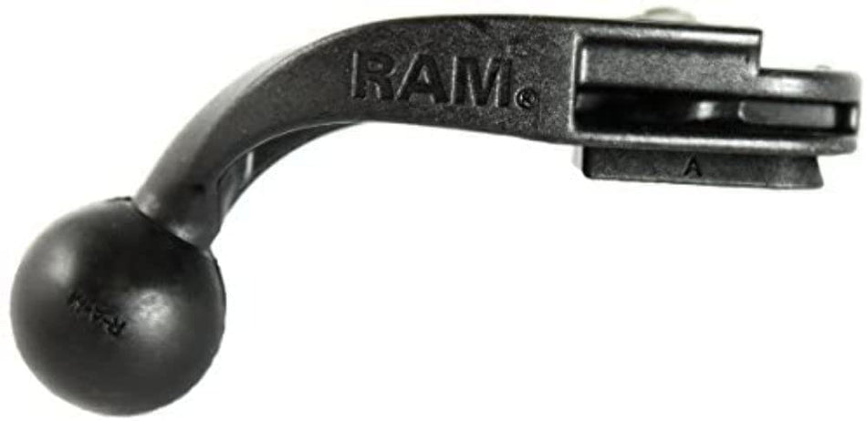 RAM MOUNTS (RAP-B-369A-366U Mirror Base with Double Socket Arm and 1/4-20 Stud Camera Adapter for Chrysler, Ford and Toyota Vehicles