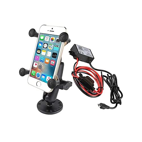 RAM Mounts RAM-B-138-UN7PV1U UNPK MICRO USB RAM MNT RAM X-GRIP HOLDER