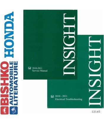 bishko automotive literature - Shop Service Repair Manual CD w/ETM Engine Electrical for The 2010 2011 Honda Insight