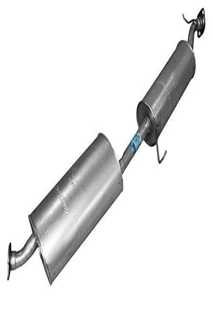 Walker Exhaust Quiet-Flow Stainless Steel 56124 Direct Fit Exhaust Muffler Assembly 2 Inlet (Outside) 1.9375 Outlet (Outside)
