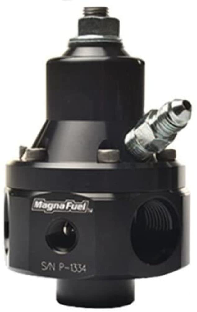 MagnaFuel MP-9945-BLK 6-Port Bypass Boost Reference Regulator Black
