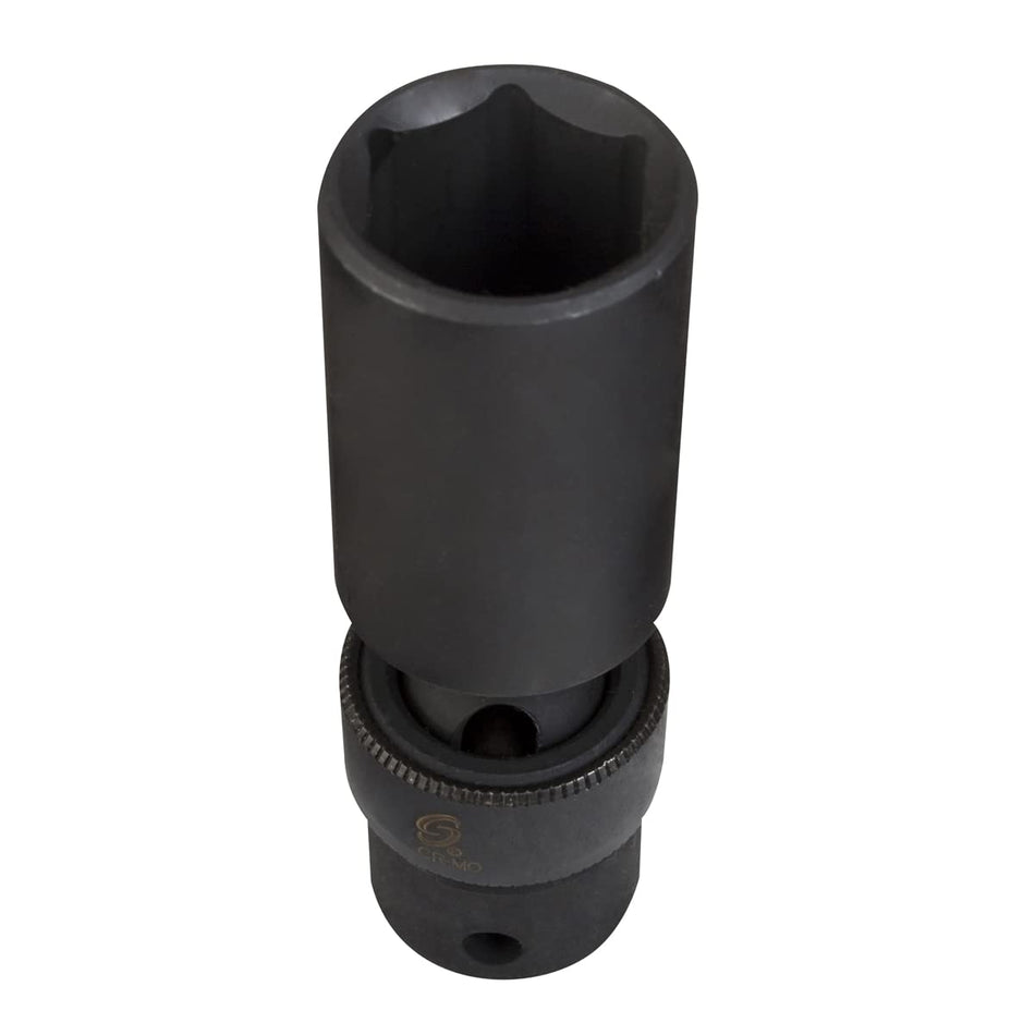 Sunex 318UD 3/8" Drive Deep Universal 6 Point Impact Socket 9/16"