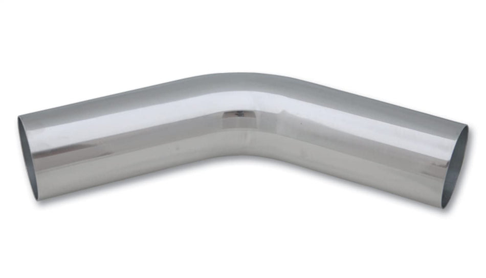 Vibrant 3.25in O.D. Universal Aluminum Tubing (45 Degree) 3.25in CLR 5in Leg Length (2241)