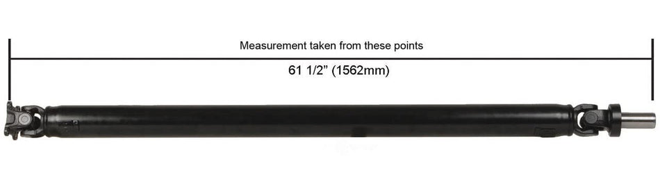 Cardone 65-5021 Remanufactured Driveshaft/Prop Shaft