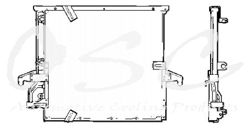 OSC Cooling Products 4473 New Condenser