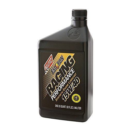 Klotz Estorlin Racing Performance Synthetic Lubricant, 15W/40, 32 Ounce Quart