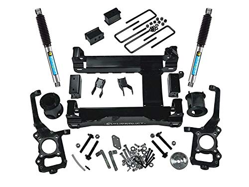 RealTruck SUPERLIFT SUSPENSION 6" Lift Kit for Dodge RAM 2500/3500 | Complete Lift Kit with Front & Rear Shadow Series Shocks and Control Arms | K760 | Fits 2003-2005 Dodge RAM 2500 / 3500 4WD Diesel