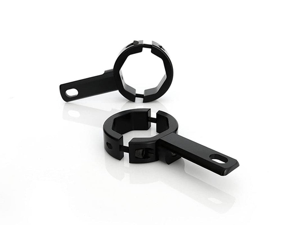 Driving Light Mount - Articulating Bar Clamp 39mm-49mm, Black