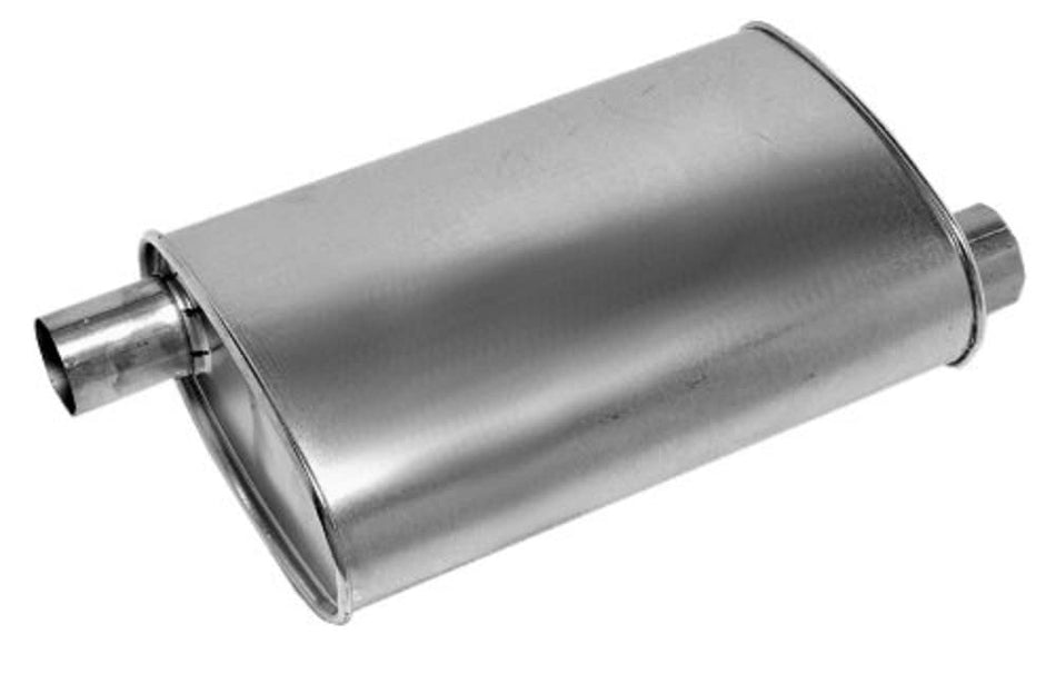 Walker Exhaust SoundFX 18920 Direct Fit Exhaust Muffler 2.5 Inlet (Inside) 2.5 Outlet (Outside)