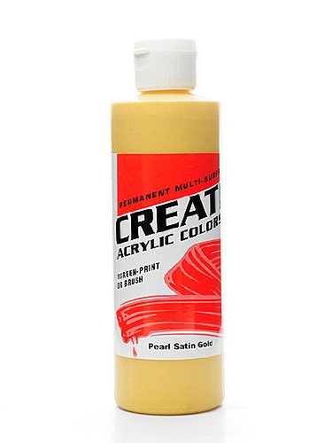 Createx Pearlescent Colors satin gold