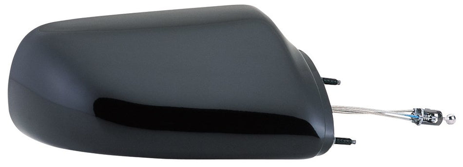 Fit System Passenger Side Mirror for Chevy Lumina APV, Olds. Silhouette, Pontiac Transport, Black, Non-Foldaway, Manual Remote