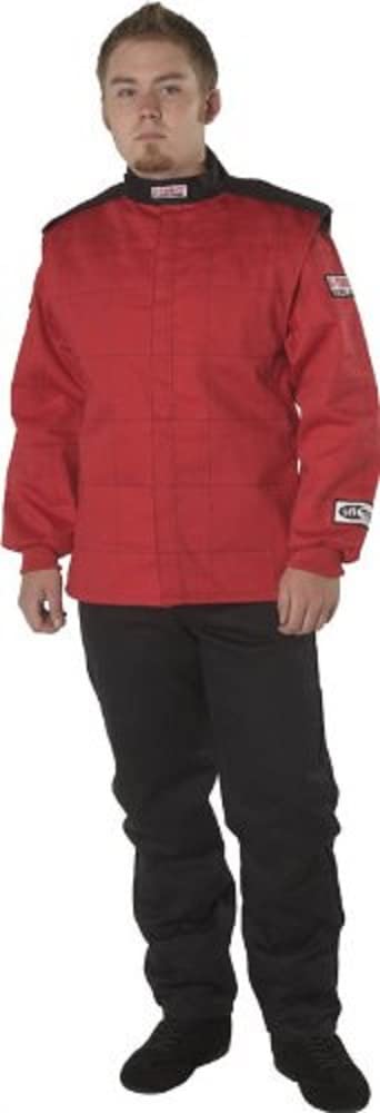 G-Force Racing Gear 4526XLGRD GF 525 Red X-Large Multi-Layer Racing Jacket