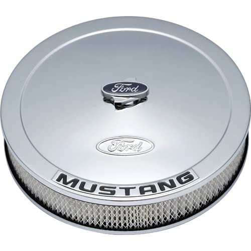 Compatible with/Replacement for Ford Performance Parts - 302-361 - 13in Dia Air Cleaner Kit Chrome