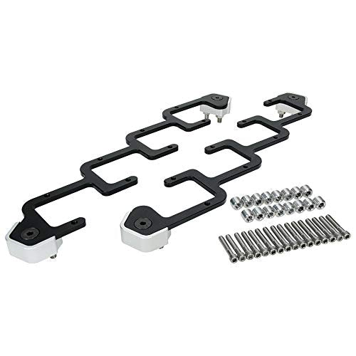 Allstar Performance ALL26216 Coil Pack Style Ignition Bracket for D580 GM LS-Series, Black Anodize - Pack of 2