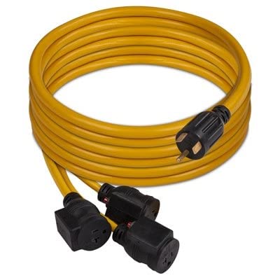 FIRMAN 1101 Heavy-Duty Generator Cord, L5-30P, 25-Ft. - Quantity 44