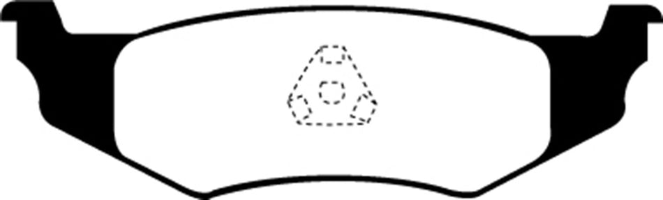 EBC Brakes UD641 Ultimax OEM Replacement Brake Pad