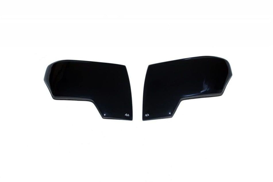 Auto Ventshade [AVS] Headlight Covers / Blackout | Fits 2015 - 2022 Chevrolet Colorado, 2 pcs. | Dark Smoke - 37576