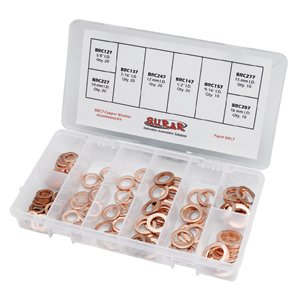 S.U.R.R Heavy Duty Copper Washer Assortment