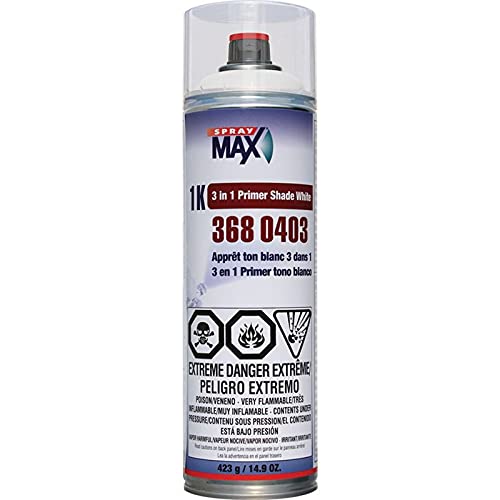 SprayMax 3680403, 3 in 1 Primer Shade White