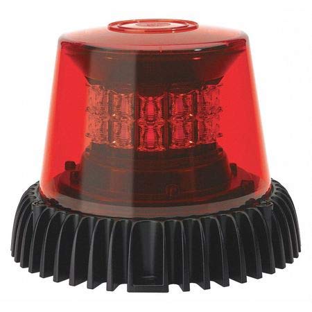 LED Strobe Light,Red,Black Base,12/24V