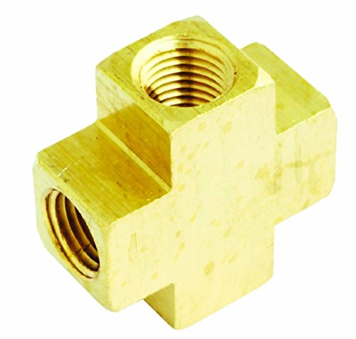 Milton S-656-1 Solid Brass Female Cross Fitting