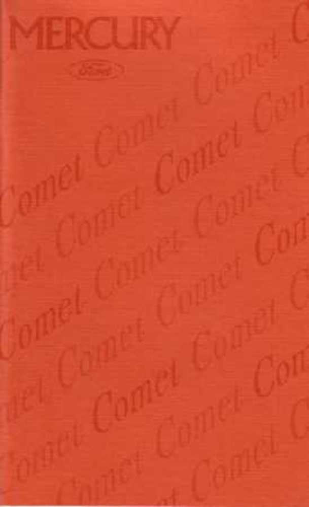 bishko automotive literature 1975 Mercury Comet Owners Manual User Guide Operator Book Fuses Fluids OEM