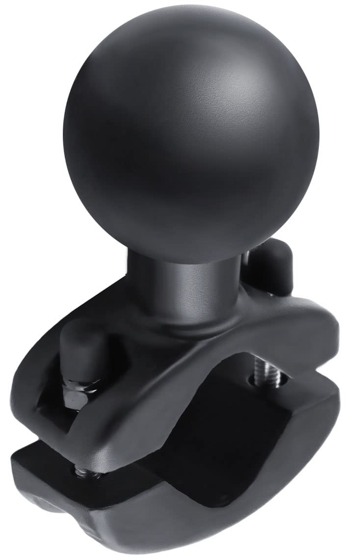 RAM MOUNTS (RAM-D-271U-12 1.25 to 1.875 Rail Clamp Base with 2.25 Ball