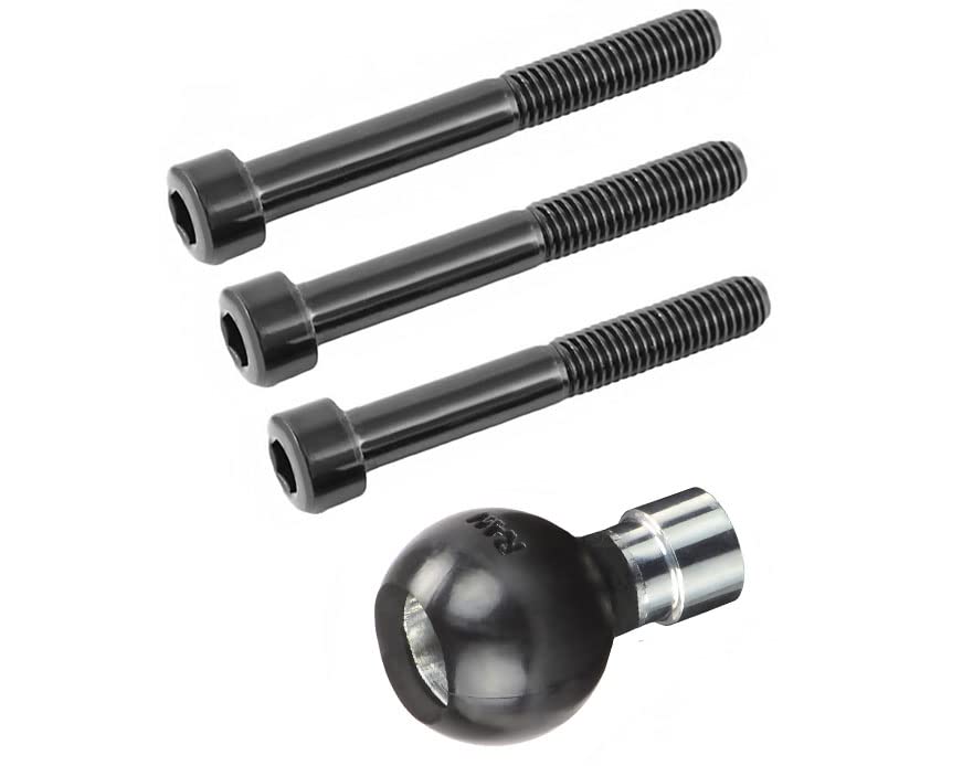 RAM Motorcycle Base W Hole M8 Screw