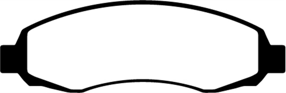 EBC Brakes UD962 Ultimax OEM Replacement Brake Pad
